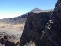 Vue vers son petit frère le Teide Vue vers son petit frère le Teide